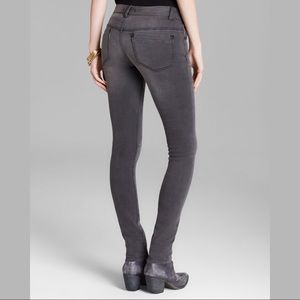 Free People Grey Stretch Denim Skinny Jeans 27